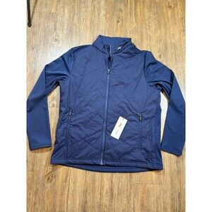 KJUS Retention Jacket (Size 52 Large) Men's NEW Navy Quilted Insulated